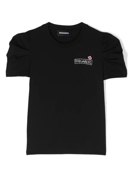 Koszulka dziecięca Dsquared2 czarna