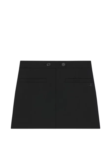 Fusta mini Courreges negru