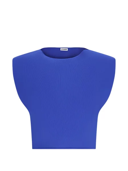 Top Jil Sander albastru