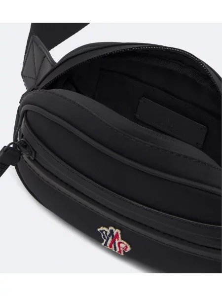 Curea Moncler Grenoble cu autograf negru