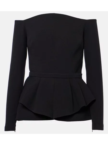 Cu peplum top Safiyaa negru
