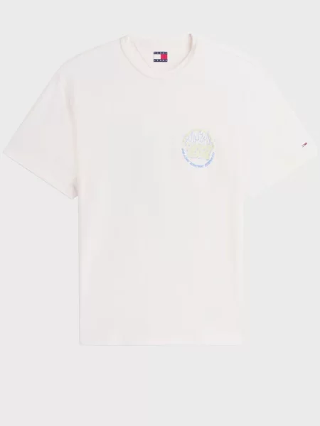 Футболка Tommy Jeans біла