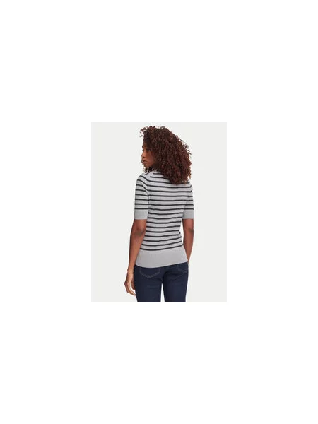 Tommy Hilfiger Džemper Tamno Slim Fit siva