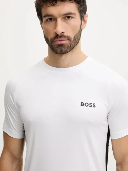 Футболка BOSS Green TS_TOC Spin CB однотонна білий