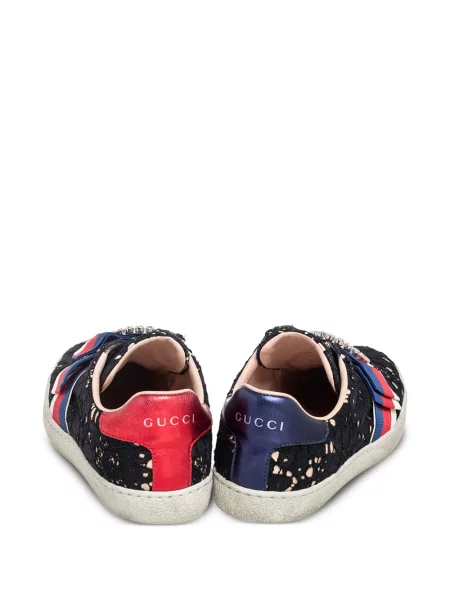 Tenisky Gucci Pre-owned černé
