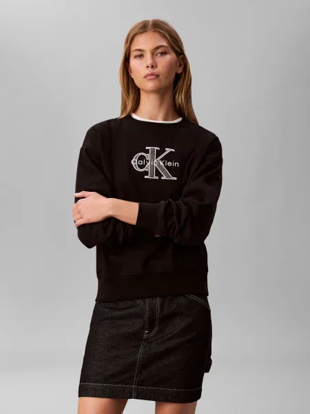 Palton Calvin Klein Jeans negru