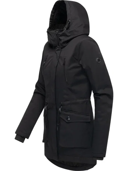 Ragwear Palton de iarnă Ellsa' negru