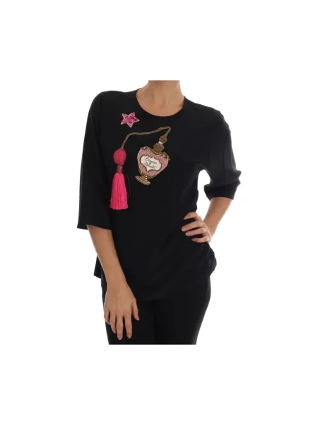 Top Dolce And Gabbana biznesowy czarny