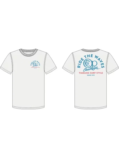 Tricou Ocean Pacific alb