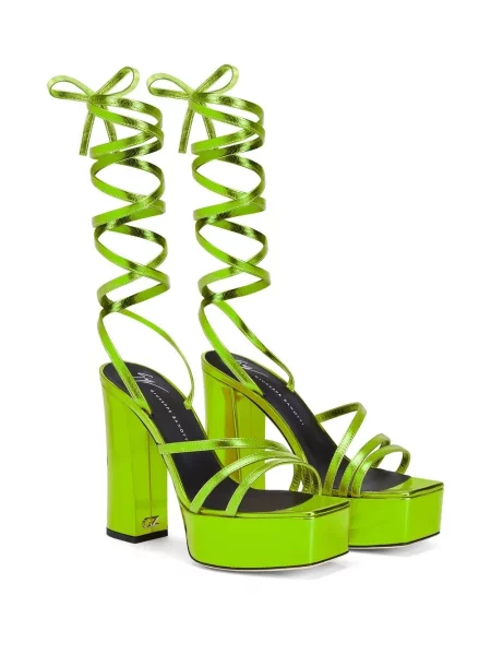 Sandale Giuseppe Zanotti verde