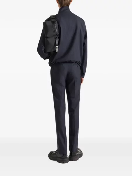 Cu centură curea Givenchy din canvas negru