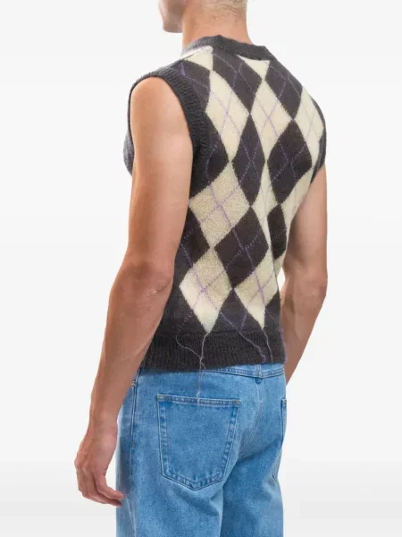 Γιλέκο Marni argyle