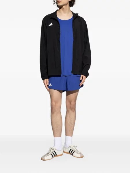 Τένις φόρεμα Adidas με λαιμόκοψη v με αυτόγραφο μαύρο