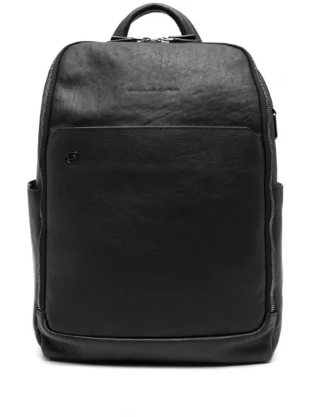 Rucsac Piquadro din piele negru