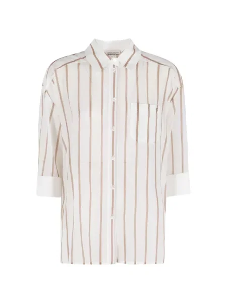Koszula Semicouture w paski biała