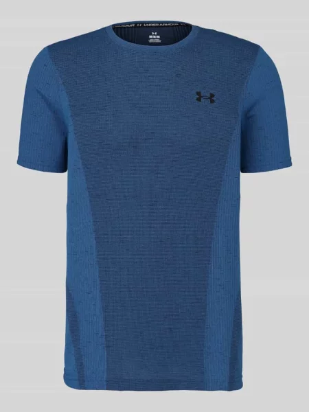 T-shirt sportowy o kroju regular fit z nadrukiem z logo Under Armour