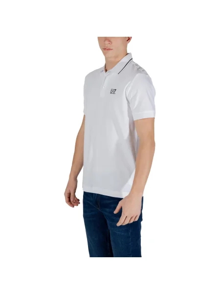 Polo Emporio Armani Ea7 alb