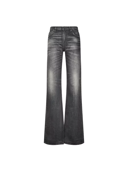 Jeansy straight leg Haikure czarne