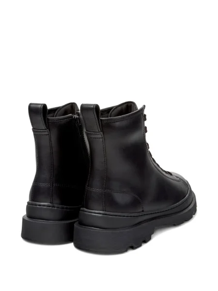 Botine Camper cu șireturi din dantelă negru