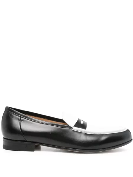 Pantofi loafer Lidfort din piele negru