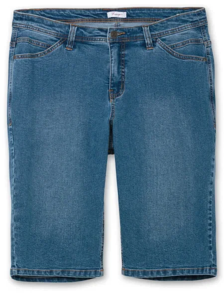 SHEEGO Jeans denim albastru