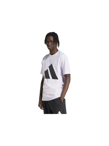 Póló Adidas autogrammal fekete