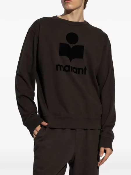 Hanorac Isabel Marant cu imagine maro