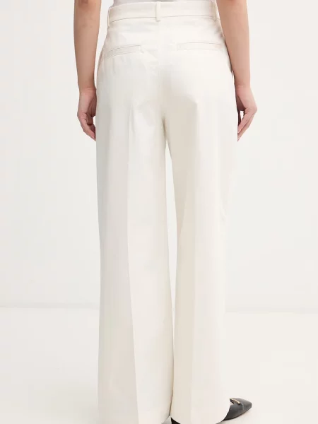 Calvin Klein Jeans spodnie z beżowe
