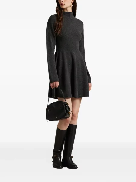 Căciulă Polo Ralph Lauren cu broderie tricotate de costum albastru