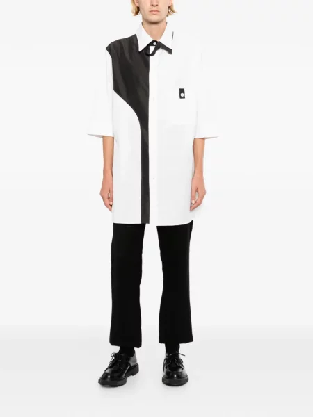 Scurt cămașă Yohji Yamamoto alb