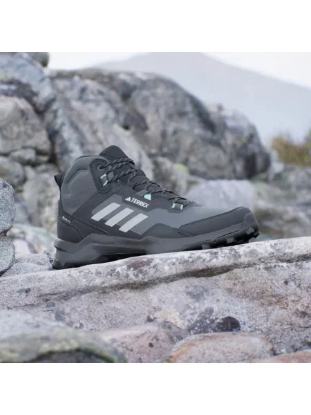 Turystyka piesza kozaki Adidas czarne