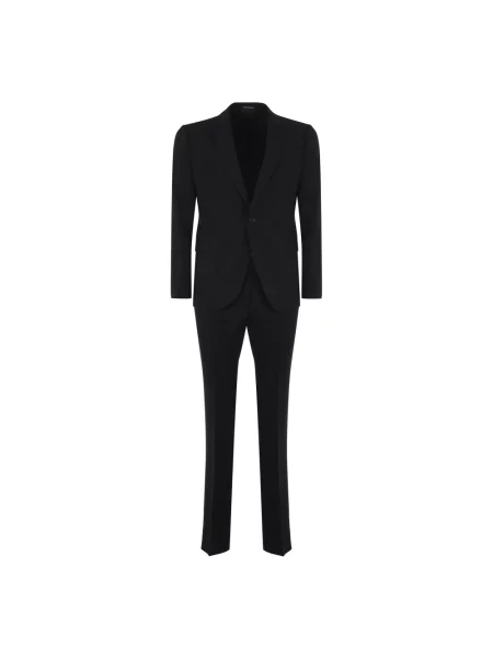 Garnitur Emporio Armani wełniany czarny