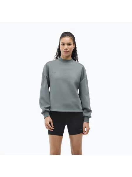 Bluză de alergare pentru femei HOKA Kaitoro Knit Crew slate blue albastru