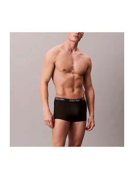 Blugi Calvin Klein Underwear cu talie joasă negru