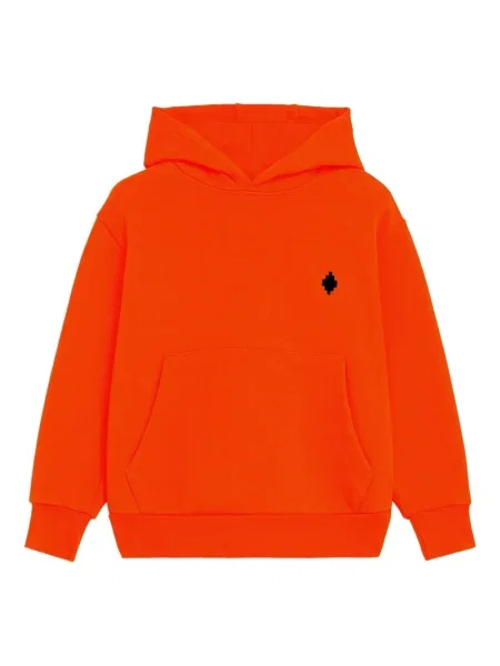 Bluza z kapturem dziecięca County Of Milan pomarańczowa
