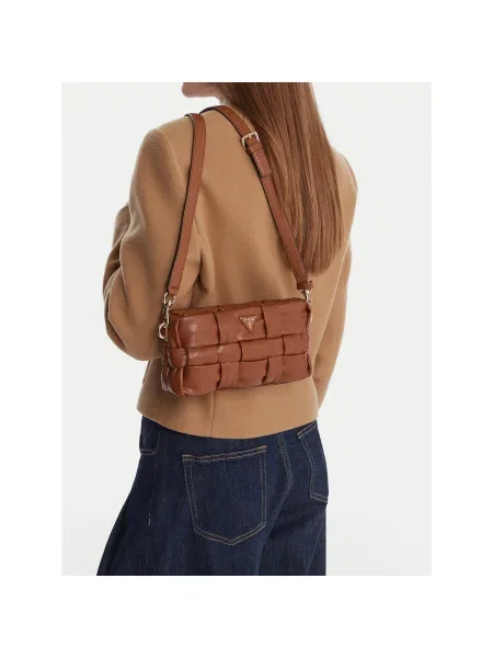 Guess Geantă Marion Mini maro