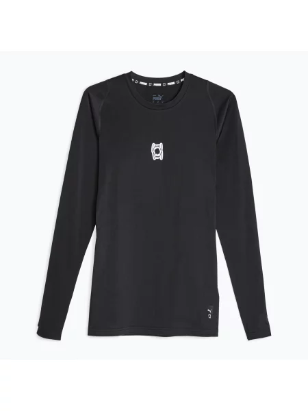 Tricou cu mânecă lungă Puma alergare negru