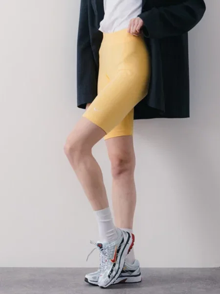 NIKE Велосипедки Без підкладки фіолетовий