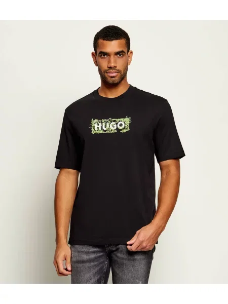 Hugo Blue Tricou Niviotee negru