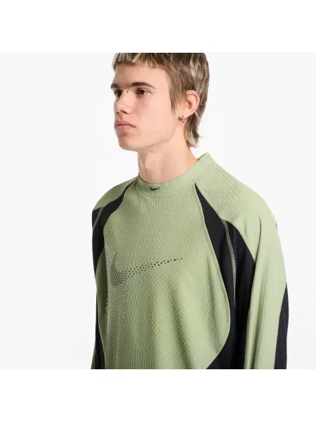 Тениска Nike Tech Dri-FIT ADV Jersey Dusty Olive/ Black/ Black M черно