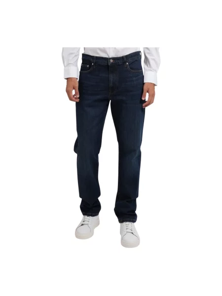 Jeansy straight leg Tommy Hilfiger Denton niebieskie