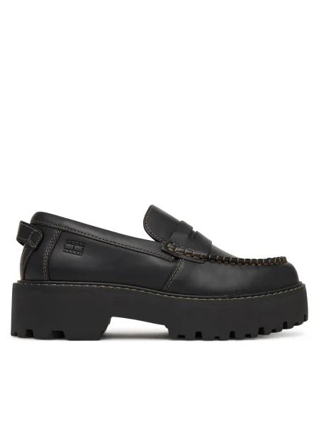 Tommy Jeans Papuci de casă ARCHIVE negru