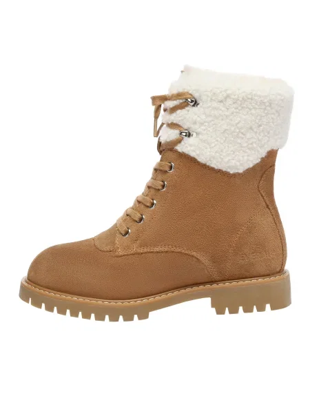 Everau Ghete cu șireturi Sittella castaniu