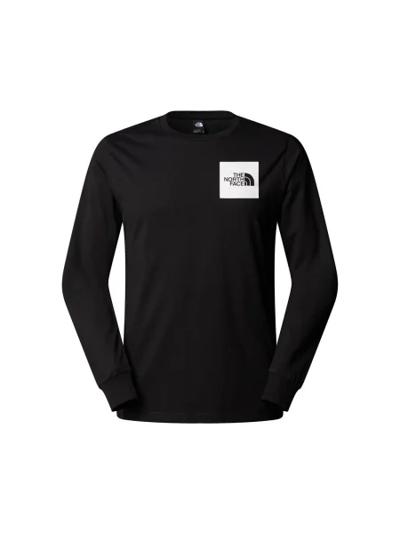 Tricou mânecă lungă The North Face negru