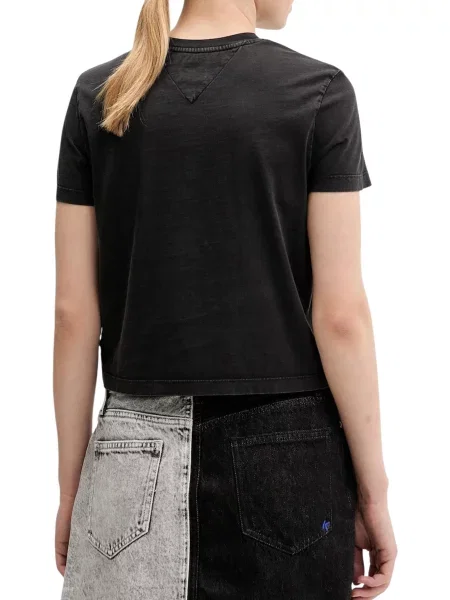 Majica Tommy Hilfiger Jeans črna
