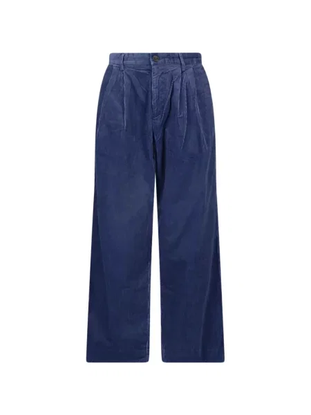 Pantaloni Paul Smith de catifea cord albastru