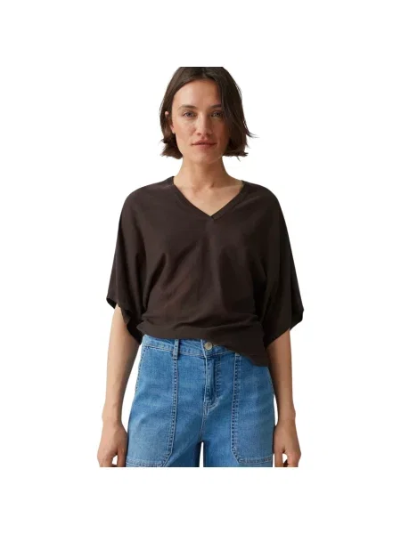 Dzianinowy sweter Opus brązowy