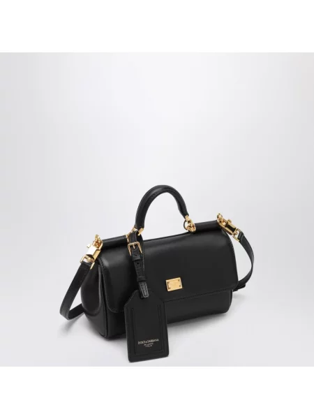 Torebka Dolce And Gabbana skórzana czarna