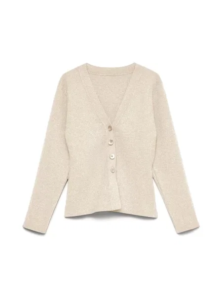 VERO MODA Geacă tricotată VMMille crem