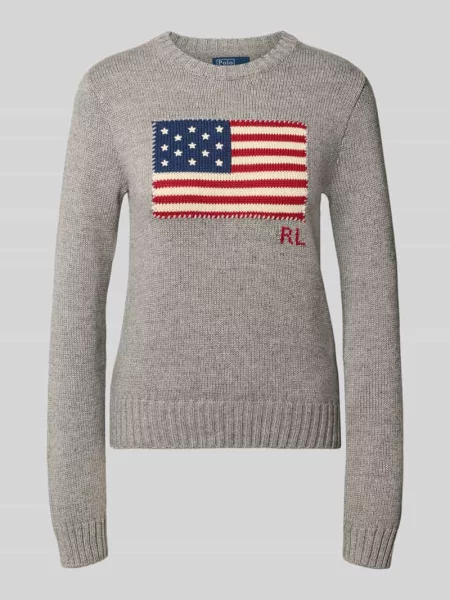 Sweter z dzianiny o kroju regular fit z czystej bawełny Polo Ralph Lauren